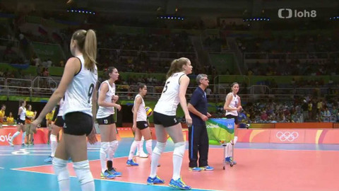 XXXI. letní olympijské hry 2016 Rio de Janeiro - Volejbal: Rusko - Argentina (ženy)