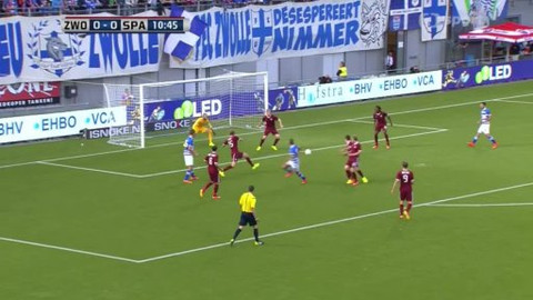 Evropská liga UEFA - PEC Zwolle - AC Sparta Praha