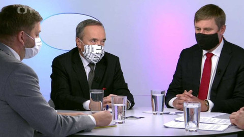 Otázky Václava Moravce - 8. listopadu 2020 12:00