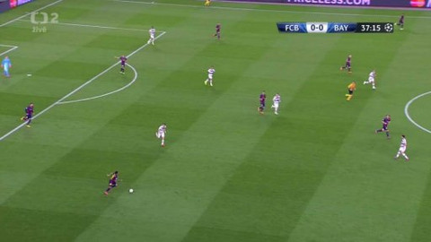 Liga mistrů UEFA - FC Barcelona - Bayern Mnichov