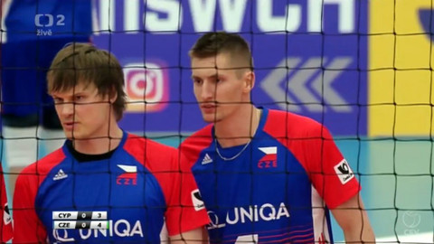 Kvalifikace na MS ve volejbalu mužů - Kypr - Česko
