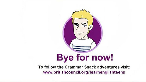 British Council - Learn English - Grammar Snacks - Present continuous