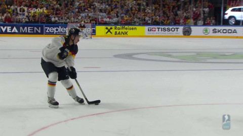 MS v ledním hokeji 2017 Německo a Francie - Německo - Švédsko