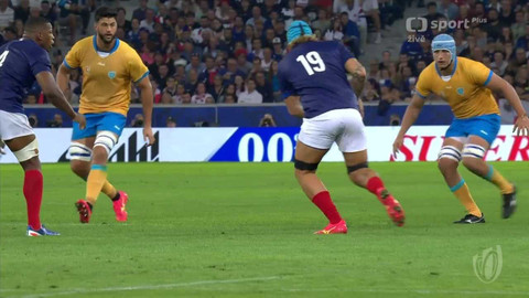 MS v ragby 2023 Francie - Francie - Uruguay