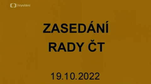 Jednání Rady České televize - 12. jednání Rady ČT v roce 2022