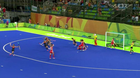 XXXI. letní olympijské hry 2016 Rio de Janeiro - Pozemní hokej: Nizozemsko - Velká Británie (ženy)