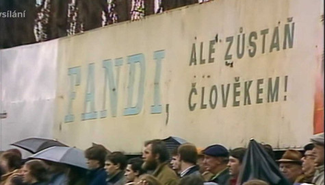 Archiv dne - 27. březen 1988: Vlajkonoši