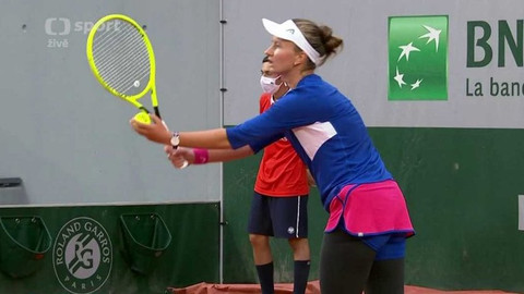 Roland Garros 2020 - Barbora Krejčíková - Cvetana Pironkovová