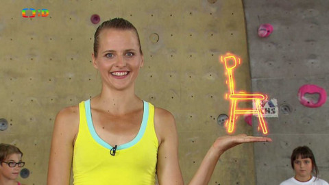 Jogínci sportují - Sportovní lezení