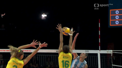 MS ve volejbalu žen 2022 Nizozemsko, Polsko - Brazílie - Argentina