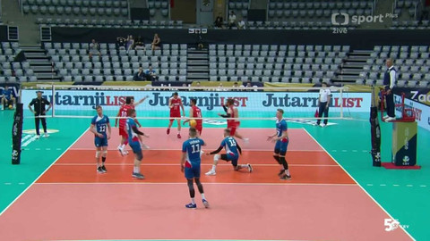 Zlatá evropská volejbalová liga - Turecko - Česko