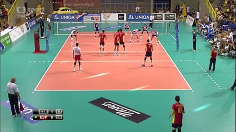 Volejbal - Česko - Španělsko