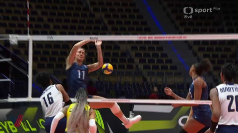 MS ve volejbalu žen 2022 Nizozemsko, Polsko - USA - Dominikánská republika