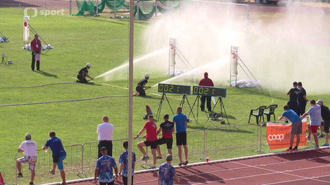 Požární sport - MČR profesionálních a dobrovolných hasičů Třebíč