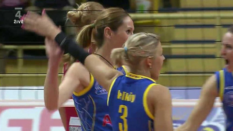 Volejbal - VK Modřanská Prostějov - Voléro Curych