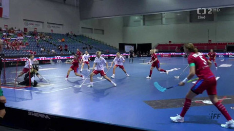 MS ve florbalu žen 2023 Singapur - Česko - Dánsko