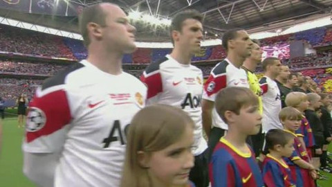 Liga mistrů UEFA - FC Barcelona - Manchester United