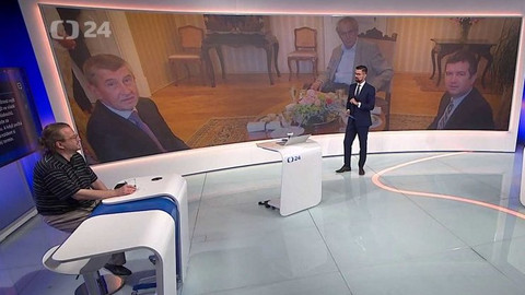 90’ ČT24 - Současné dění v české politice