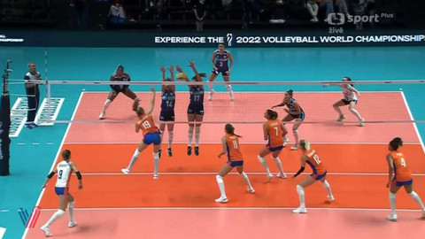 MS ve volejbalu žen 2022 Nizozemsko, Polsko - Nizozemsko - Argentina