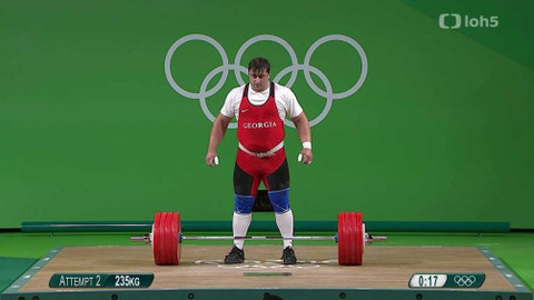 XXXI. letní olympijské hry 2016 Rio de Janeiro - Vzpírání: Muži nad 105 kg