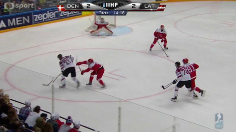 MS v ledním hokeji 2016 Rusko - Dánsko - Lotyšsko