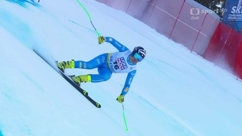 Mistrovství světa v alpském lyžování 2023 Francie - Trénink sjezdu žen