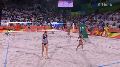XXXI. letní olympijské hry 2016 Rio de Janeiro - Plážový volejbal: Austrálie – Venezuela (ženy)