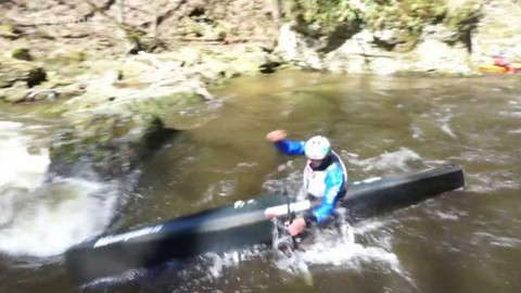 Sport v regionech - ČP ve sjezdu na divoké vodě 2015 Kamenice