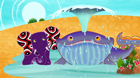 Příběhy Tinga Tinga - 40/52 Proč má velryba vodotrysk