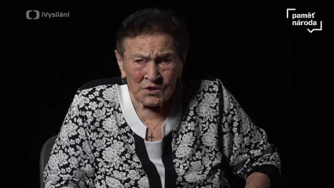 Vzpomínky na osvobození - Marie Halfarová