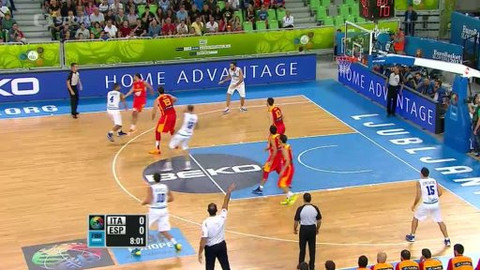 ME v basketbalu 2013 Slovinsko - Itálie - Španělsko