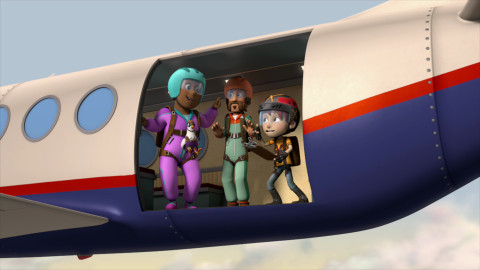 Tlapková patrola - Tlapky zachraňují parašutisty / Tlapky zachraňují dortíky