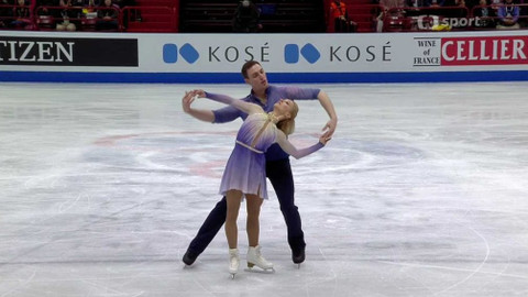 MS v krasobruslení 2018 Itálie - Volné jízdy sportovních dvojic