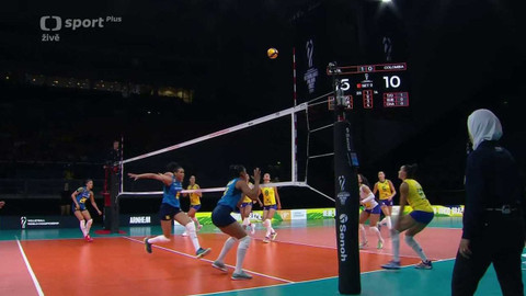 MS ve volejbalu žen 2022 Nizozemsko, Polsko - Brazílie - Kolumbie