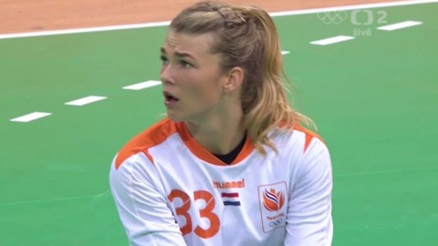 XXXI. letní olympijské hry 2016 Rio de Janeiro - Házená: Nizozemsko - Francie (ženy)