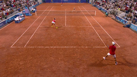 XXXIII. letní olympijské hry 2024 Paříž - Tenis: Siniaková/Macháč - Šibaharaová/Nišikori