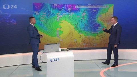 90’ ČT24 - Mrazivé dny sužují Česko