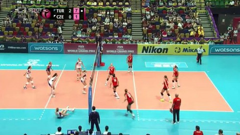 Grand Prix ve volejbalu žen 2013 - Turecko - Česko