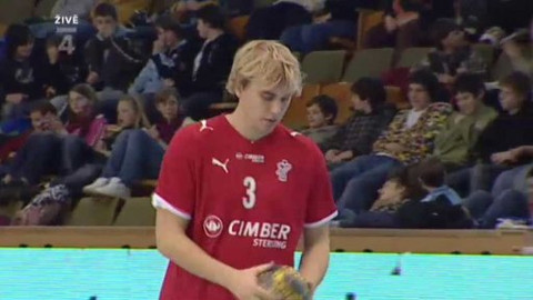 Házená - Ukrajina - Dánsko