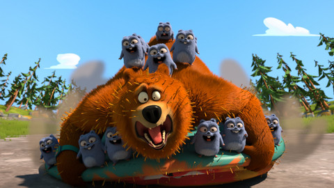 Méďa a lumíci - Zklidněný medvěd