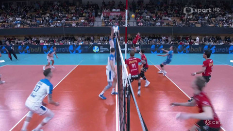 Liga mistrů ve volejbalu - VK Jihostroj České Budějovice - Halkbank Ankara