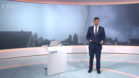 90’ ČT24 - Rok od tornáda na Moravě