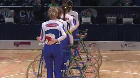 Cyklistika - MS v sálové cyklistice Německo