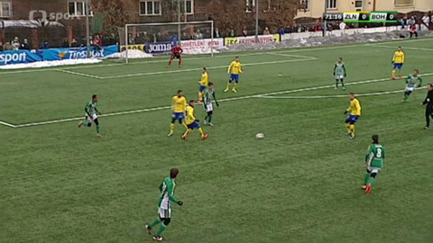 Fotbal - FC Fastav Zlín – Bohemians Praha 1905