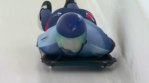 MS v jízdě na bobech a skeletonu 2025 USA - 3. kolo mužů ve skeletonu