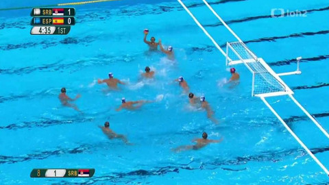 XXXI. letní olympijské hry 2016 Rio de Janeiro - Vodní pólo: Brazílie - Chorvatsko (muži)