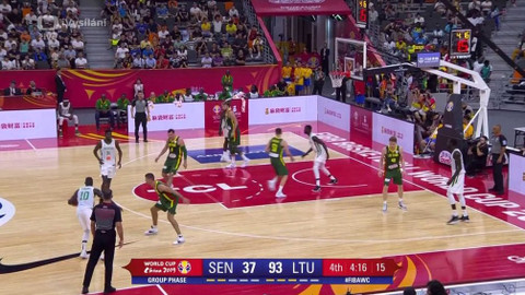 MS v basketbalu 2019 Čína - Senegal - Litva