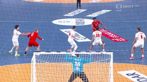 MS v házené U19 2025 Egypt - Tunisko - Česko