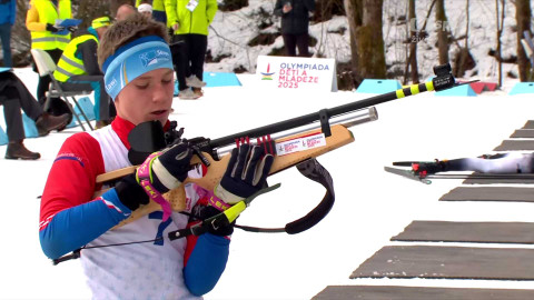 Olympiáda dětí a mládeže - ODM: Biatlon