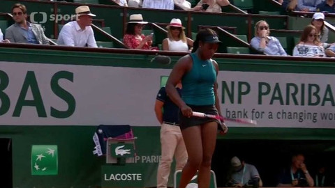 French Open 2018 - Madison Keysová - Sloane Stephensová